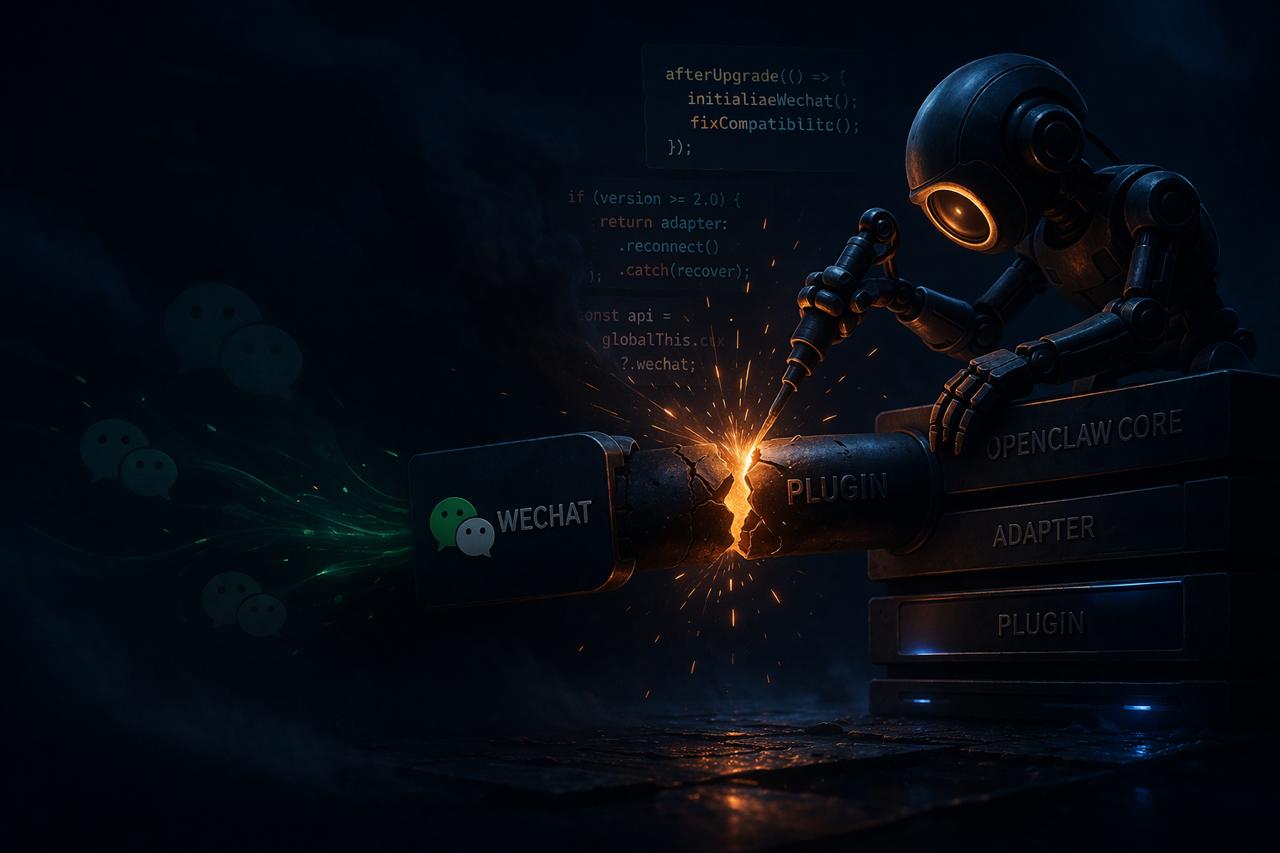 OpenClaw weixin 插件修复题图